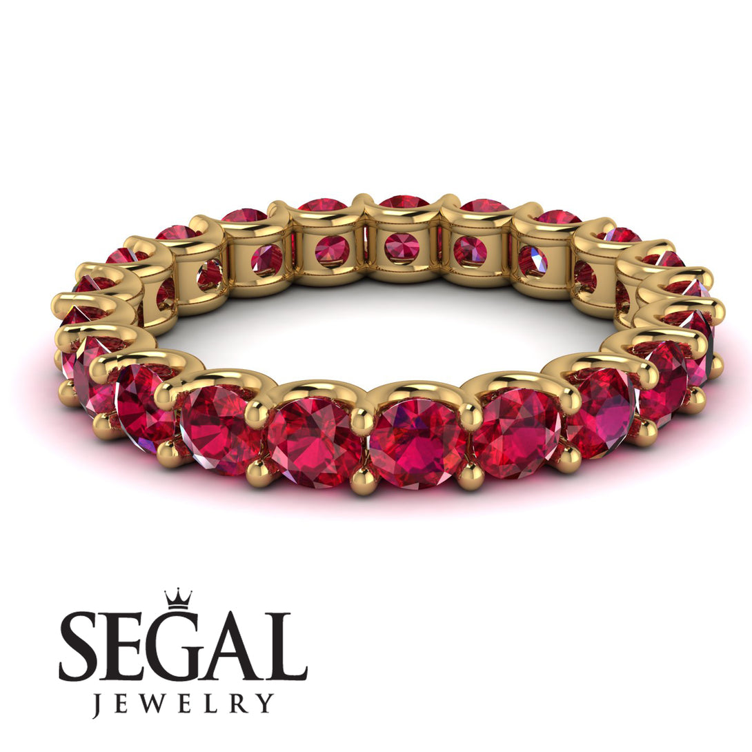 Ruby Eternity Ring - Jayla No. 10